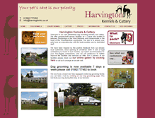 Tablet Screenshot of harvingtonkc.co.uk